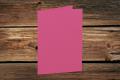 [164006154] Klappkarten 105/210x148 mm (A6) hochdoppelt Fuchsia gerippt 220 g/qm